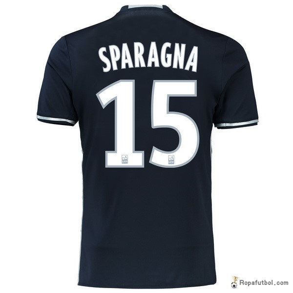 Camiseta Marsella Replica Segunda Ropa Sparagna 2016/17 Negro